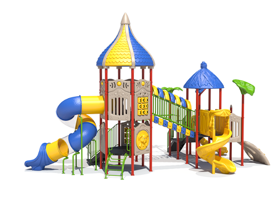 Liên hoàn cầu trượt LHCTDTKB26 Dochoikinhbac - Trò chơi công viên thu hút bền bỉ