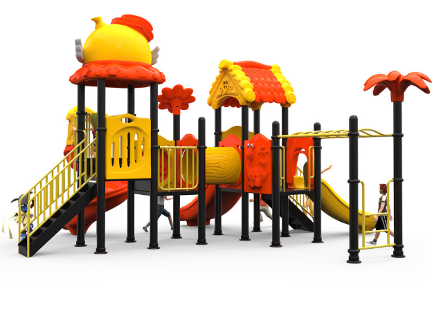 Liên hoàn cầu trượt LHCTDTKB27 Dochoikinhbac - Trò chơi công viên thu hút bền bỉ