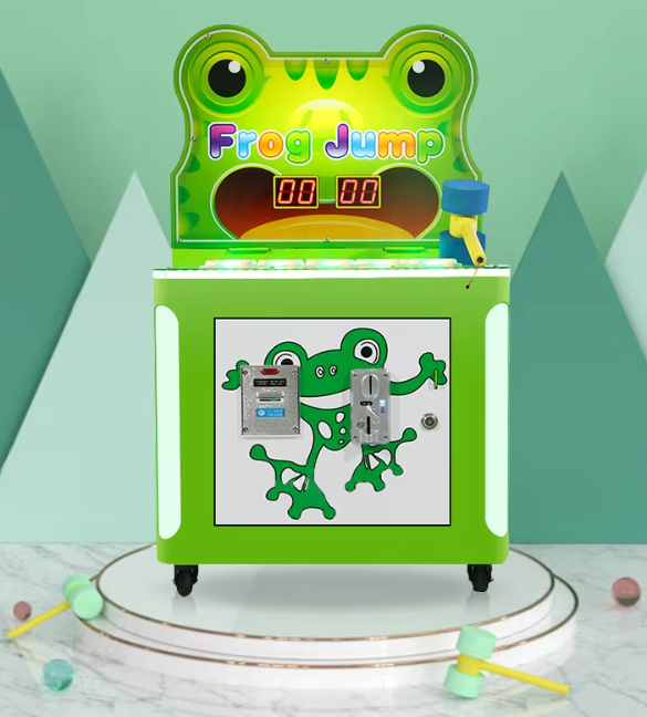 Máy Game Đập Ếch Frog Jump _MGTKB14_Dochoikinhbac_Giải trí hấp dẫn khu vui chơi