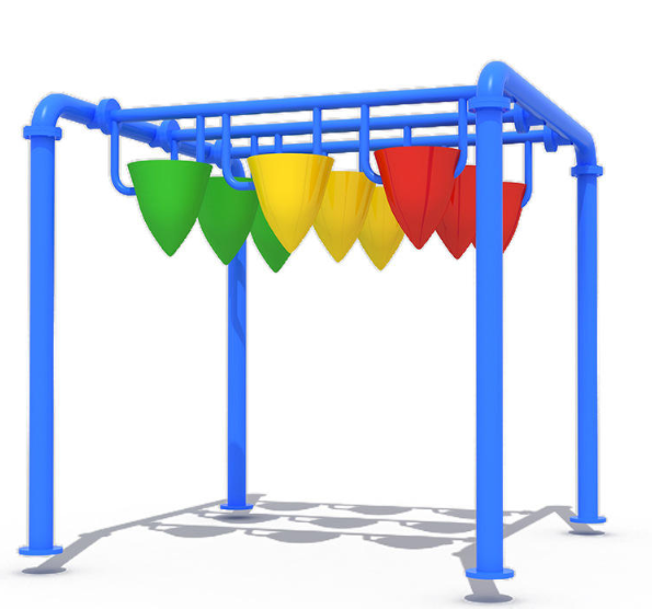 Xô nghiêng phun nước DCPNKB03 Dochoikinhbac Trò chơi công viên nước thu hút trẻ em