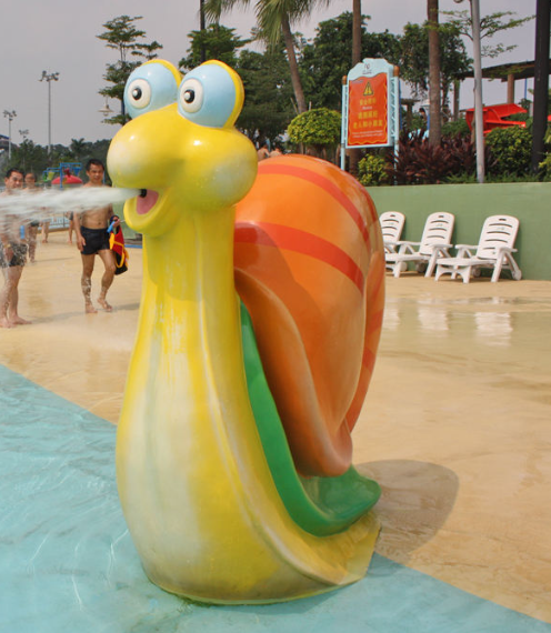 Ốc sên phun nước DCPNKB04 Dochoikinhbac Trò chơi công viên nước thu hút trẻ em