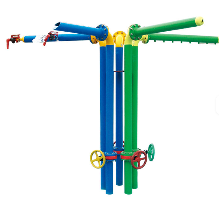 Trụ nước tương tác - Thiết bị vui chơi phun nước DCPNKB08 Dochoikinhbac Trò chơi công viên nước thu hút trẻ em