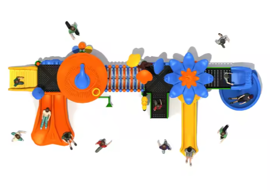 Liên hoàn cầu trượt LHCTDTKB30 Dochoikinhbac - Trò chơi công viên thu hút bền bỉ