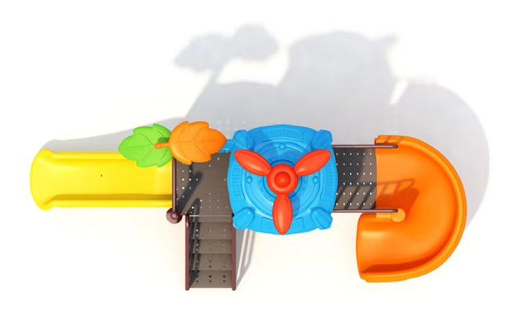 Liên hoàn cầu trượt LHCTDTKB31 Dochoikinhbac - Trò chơi công viên thu hút bền bỉ