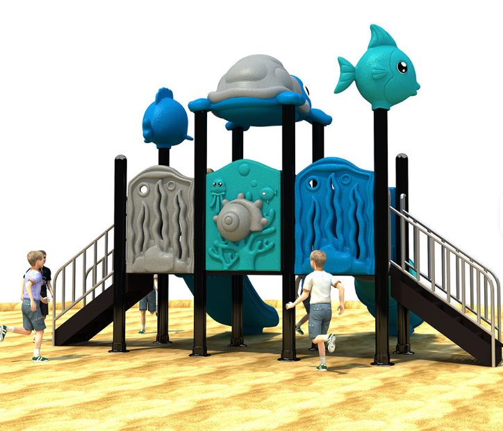 Liên hoàn cầu trượt LHCTDTKB33 Dochoikinhbac - Trò chơi công viên thu hút bền bỉ