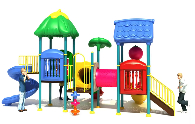 Liên hoàn cầu trượt LHCTDTKB38 Dochoikinhbac - Trò chơi công viên thu hút bền bỉ