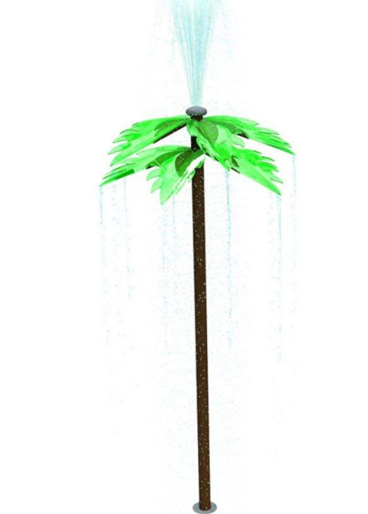 Cây dừa phun nước DCPNKB13 Dochoikinhbac Trò chơi công viên nước thu hút trẻ em