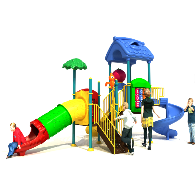 Liên hoàn cầu trượt LHCTDTKB48 Dochoikinhbac - Trò chơi công viên thu hút bền bỉ