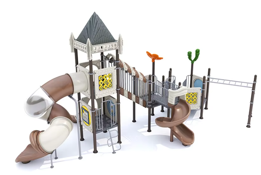 Liên hoàn cầu trượt LHCTDTKB50 Dochoikinhbac - Trò chơi công viên thu hút bền bỉ