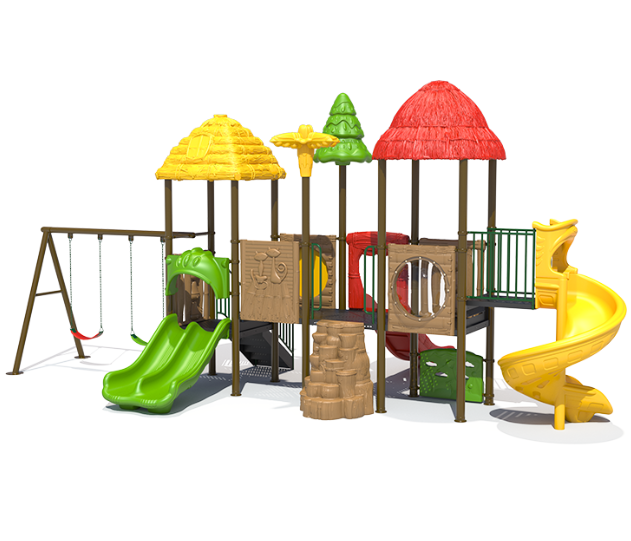 Liên hoàn cầu trượt LHCTDTKB52 Dochoikinhbac - Trò chơi công viên thu hút bền bỉ