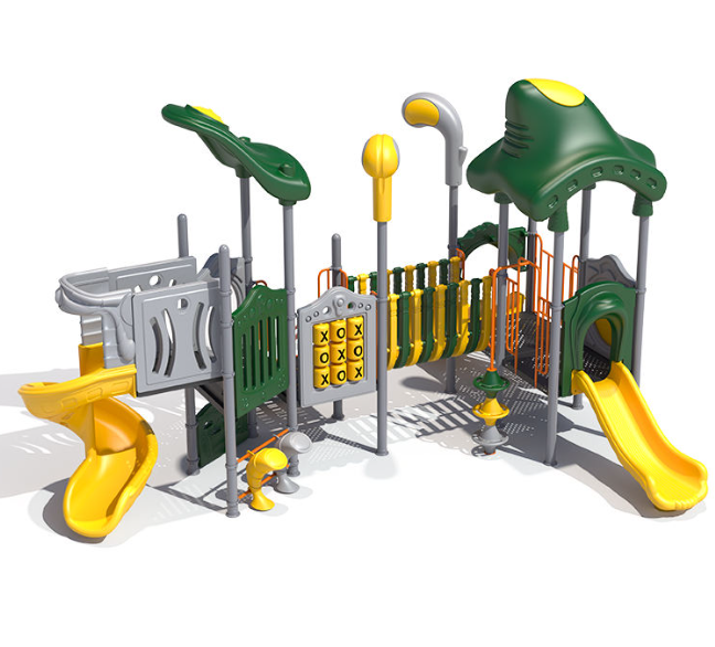 Liên hoàn cầu trượt LHCTDTKB53 Dochoikinhbac - Trò chơi công viên thu hút bền bỉ