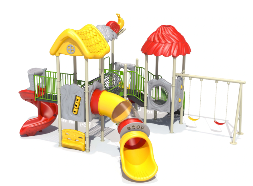 Liên hoàn cầu trượt LHCTDTKB54 Dochoikinhbac - Trò chơi công viên thu hút bền bỉ