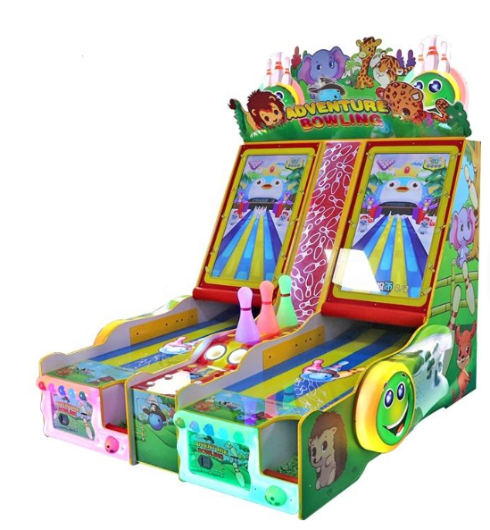 Máy Game Bowling Trẻ Em Dùng Xu  _MGTKB34_Dochoikinhbac_Giải trí hấp dẫn khu vui chơi