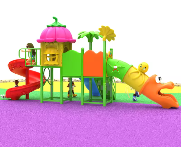 Liên hoàn cầu trượt LHCTDTKB66 Dochoikinhbac - Trò chơi công viên thu hút bền bỉ