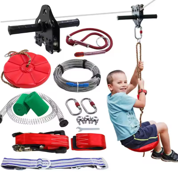 Bộ Trượt Zipline TZLKB05 Dochoikinhbac – Vượt Qua Cảm Giác Phấn Khích Từ Trên Cao, Sẵn Sàng Chinh Phục Mọi Đỉnh Cao