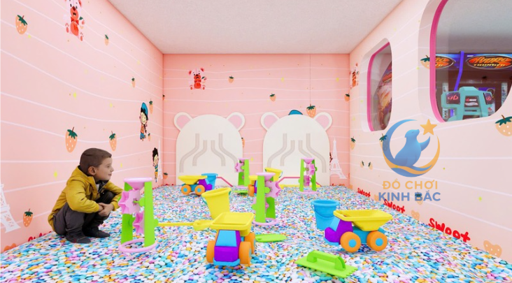 Mẫu thiết kế 3D khu vui chơi trẻ em TKKVCKB03 Dochoikinhbac