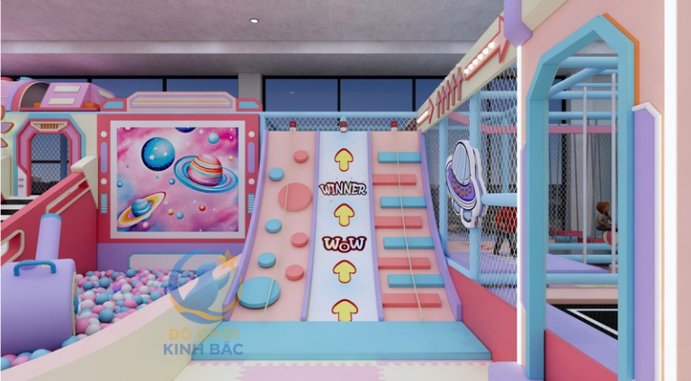 Mẫu thiết kế 3D khu vui chơi trẻ em TKKVCKB07 Dochoikinhbac
