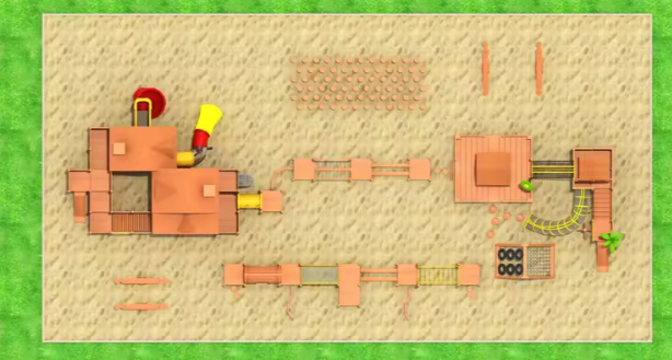 Mẫu thiết kế 3D khu vui chơi ngoài trời KVCNTKB21 Dochoikinhbac