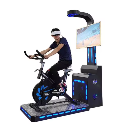 Xe đạp 9D Mô phỏng thực tế ảo 1 chỗ VR9DKB18 Dochoikinhbac Thu hút trong khu vui chơi