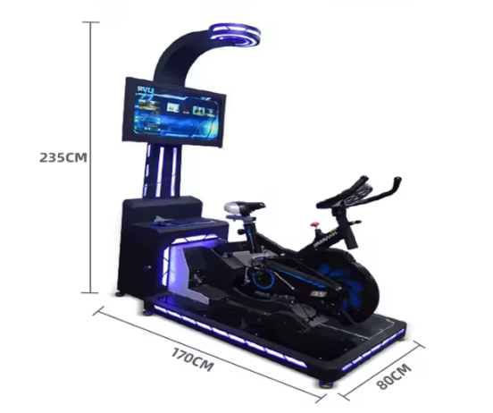 Xe đạp 9D Mô phỏng thực tế ảo 1 chỗ VR9DKB18 Dochoikinhbac Thu hút trong khu vui chơi