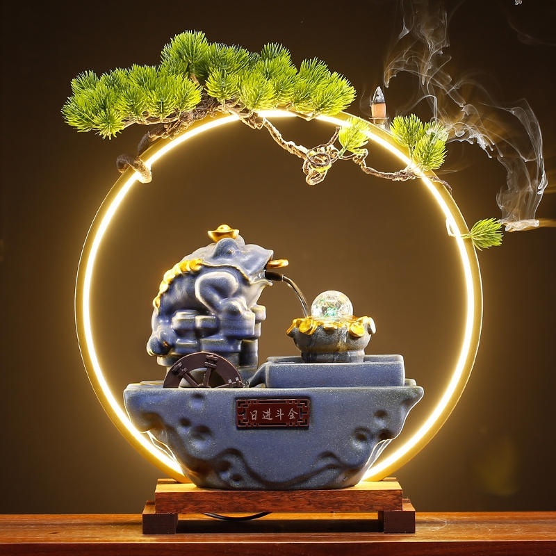 Đặt Tiểu Cảnh Thác Nước Mini Trong Nhà: Tinh Hoa Phong Thủy Và Lợi Ích Tinh Thần