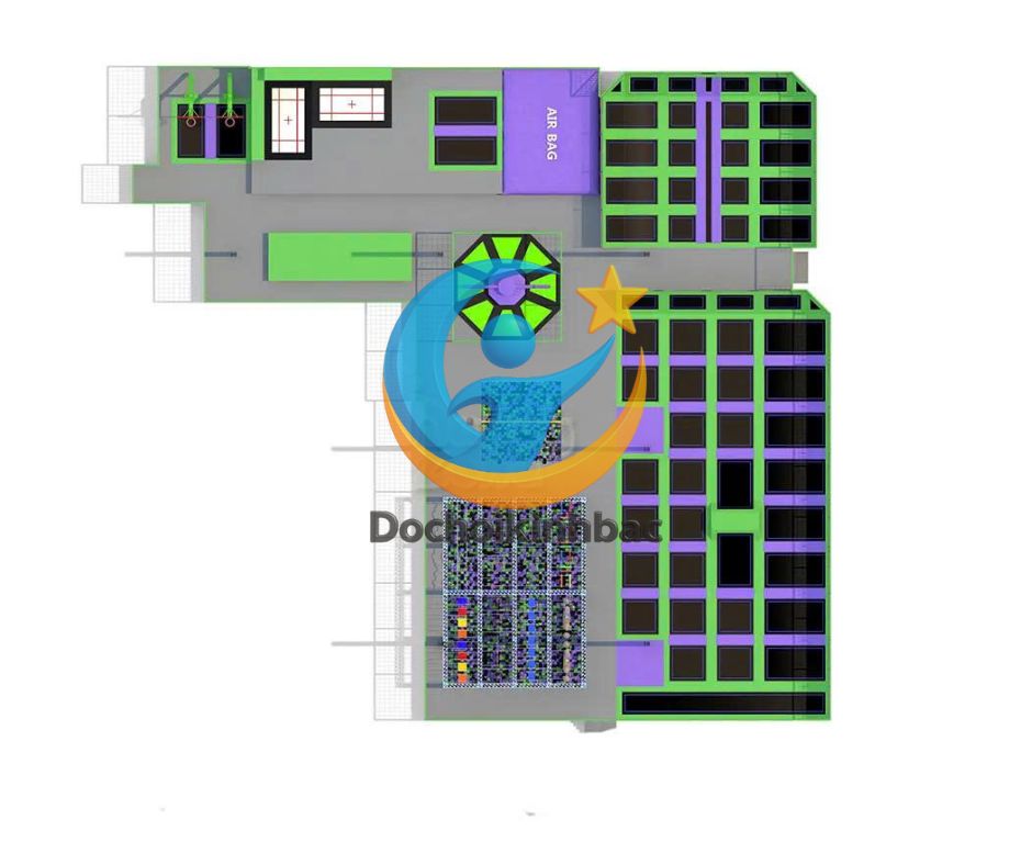 Trampoline Park_KVCTP12 Dochoikinhbac _Không Gian Vận Động Sáng Tạo Dành Cho Mọi Lứa Tuổi