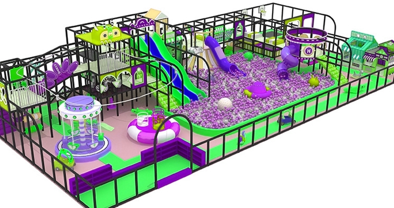 Đầu tư khu vui chơi KVCTE 5817 -Thiết kế 3D báo giá thi công trọn gói khu vui chơi - Indoor playground