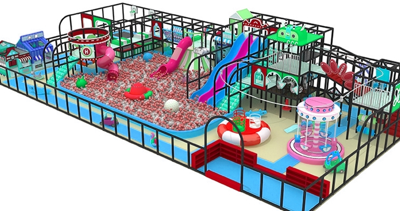 Đầu tư khu vui chơi KVCTE 5817 -Thiết kế 3D báo giá thi công trọn gói khu vui chơi - Indoor playground