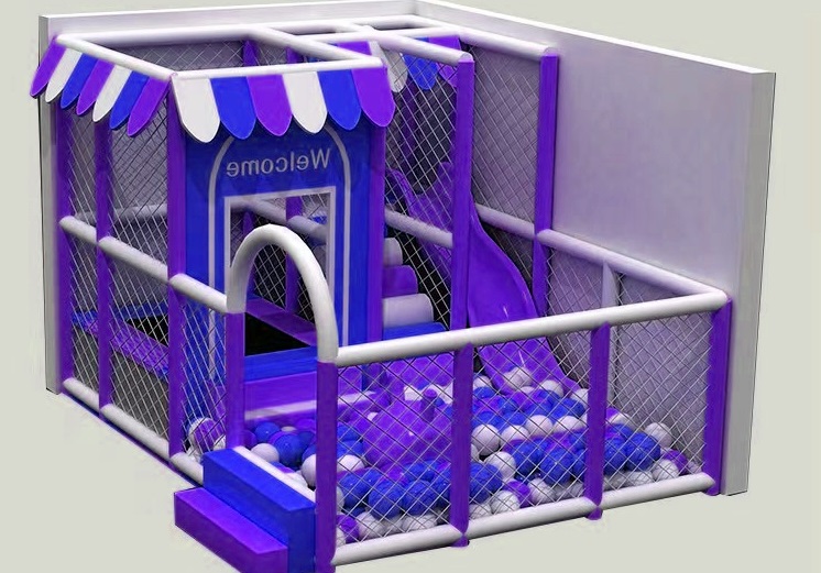 Indoor Playground KVCTE01114- Báo giá nhà liên hoàn cầu trượt nhà bóng Đồ chơi kinh bắc