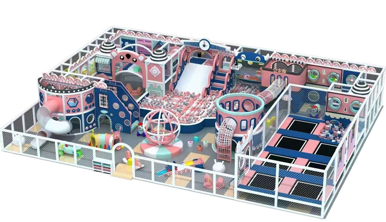 Indoor playground - KVCTE3509 -  Báo giá mô hình khu vui chơi giải trí trong nhập khẩu