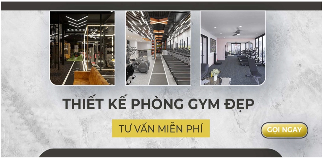 Bảng giá trọn gói tư vấn đầu tư thiết kế 3D video Phòng GYM SPORT Ở Nông Thôn