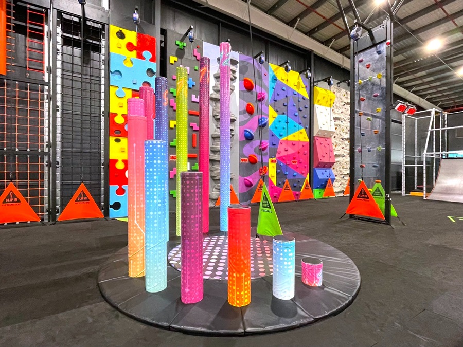 Leo núi cầu thang lên thiên đường LNBJICW03 Dochoikinhbac - Climbing leo trụ soắn lên cao Trò chơi hấp dẫn cho khu vui chơi