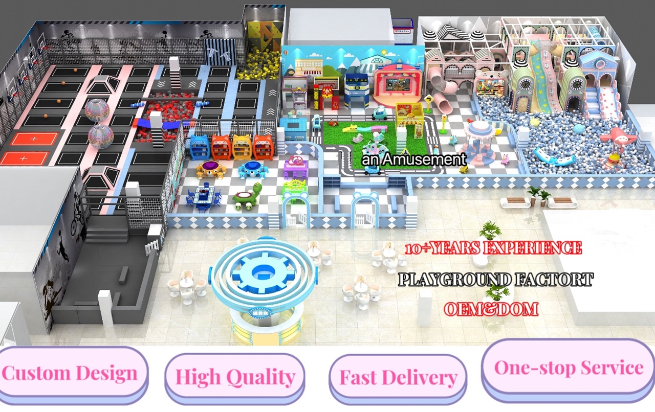 Mở rộng diện tích khu vực vui chơi