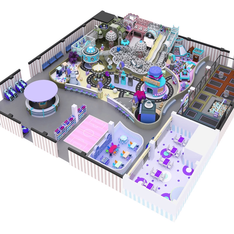 Mở rộng diện tích khu vực vui chơi