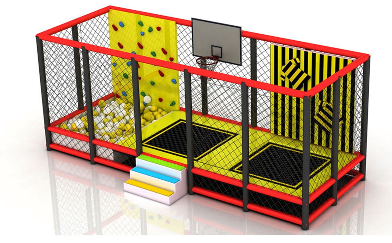 Báo giá Mô hình Trampoline leo núi dính tường Model trampoline KVCTP0125