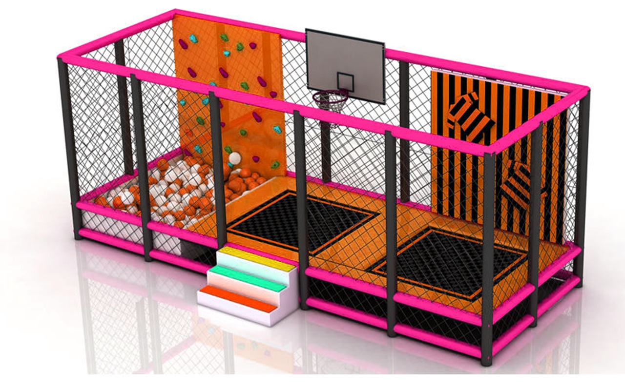 Báo giá Mô hình Trampoline leo núi dính tường Model trampoline KVCTP0125