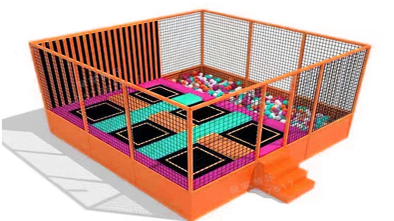 Báo giá Mô hình Trampoline Sàn nhún nhảy, dính tường Model trampoline KVCTP0131