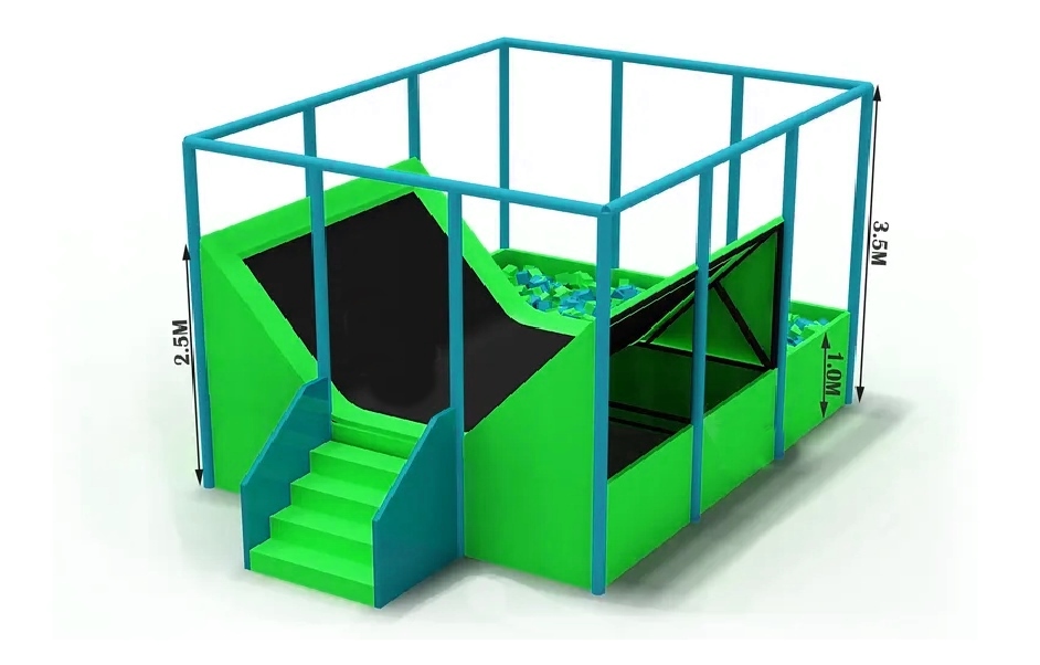 Báo giá Mô hình Trampoline vui chơi nhún nhảy Model trampoline KVCTP0124