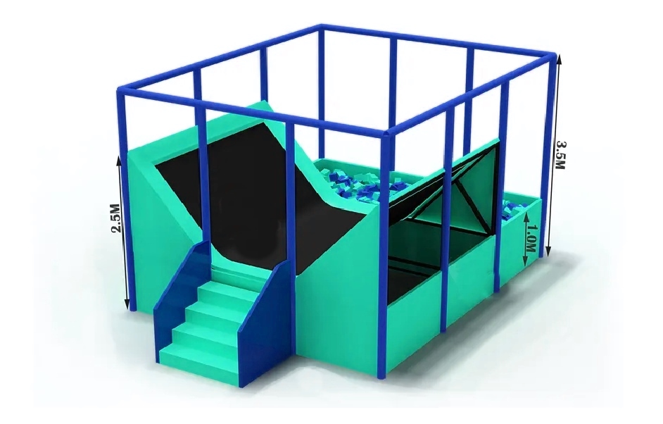 Báo giá Mô hình Trampoline vui chơi nhún nhảy Model trampoline KVCTP0124