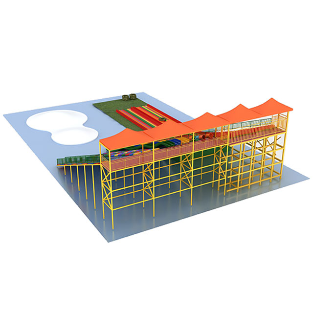 Trò chơi bốn mùa rộng lớn trượt cầu vồng TBMKB giải trí trong công viên trò chơi ngoài trời