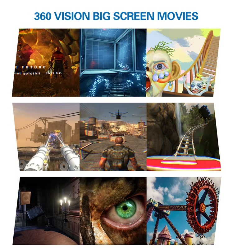 Máy chơi Mô phỏng Cinema 9D 2 Chỗ Egg Vr Shark MCMKB06 Dochoikinhbac Hấp dẫn trong trung tâm mua sắm.