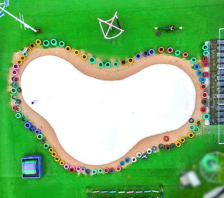 Trò chơi đám mây cầu vồng DMCVKB01 Dochoikinhbac – Trò chơi tấm bạt đám mây và đám mây cầu vồng hấp đẫn ngoài trời.