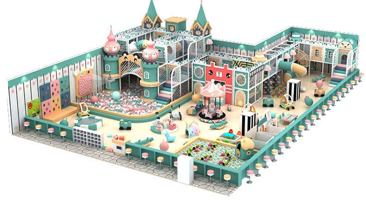 TRÒ CHƠI LIÊN HOÀN KVCTE3520-Thiết kế báo giá Khu vui chơi giải trí trong nhà - Indoor PlayGround