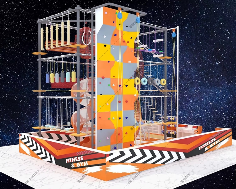 Khu vui chơi phiêu lưu trên cao TTTCKB19 Dochoikinhbac- Khu vui chơi hấp dẫn độc đáo thu hút