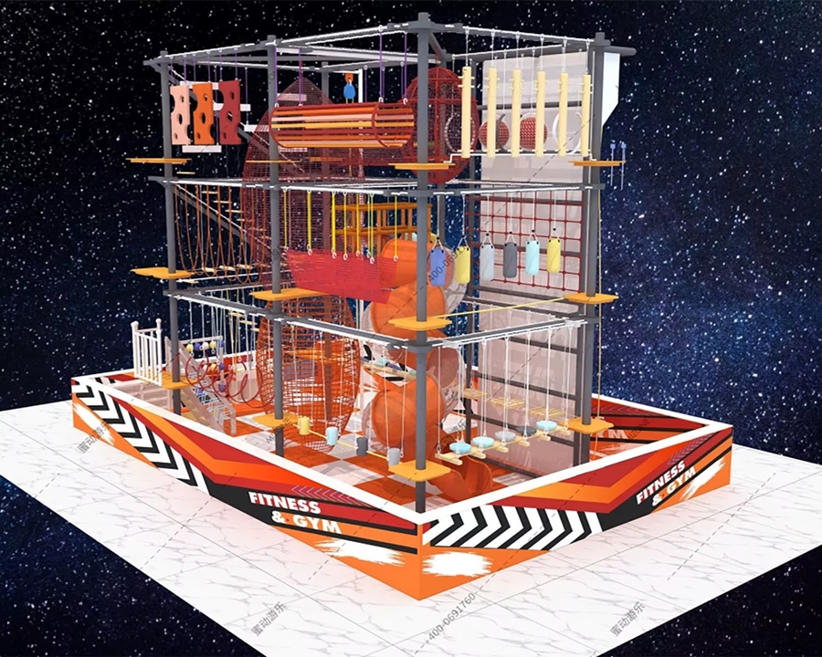 Khu vui chơi phiêu lưu trên cao TTTCKB19 Dochoikinhbac- Khu vui chơi hấp dẫn độc đáo thu hút