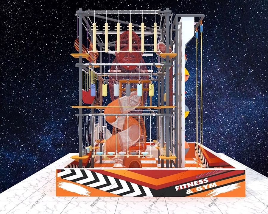 Khu vui chơi phiêu lưu trên cao TTTCKB19 Dochoikinhbac- Khu vui chơi hấp dẫn độc đáo thu hút