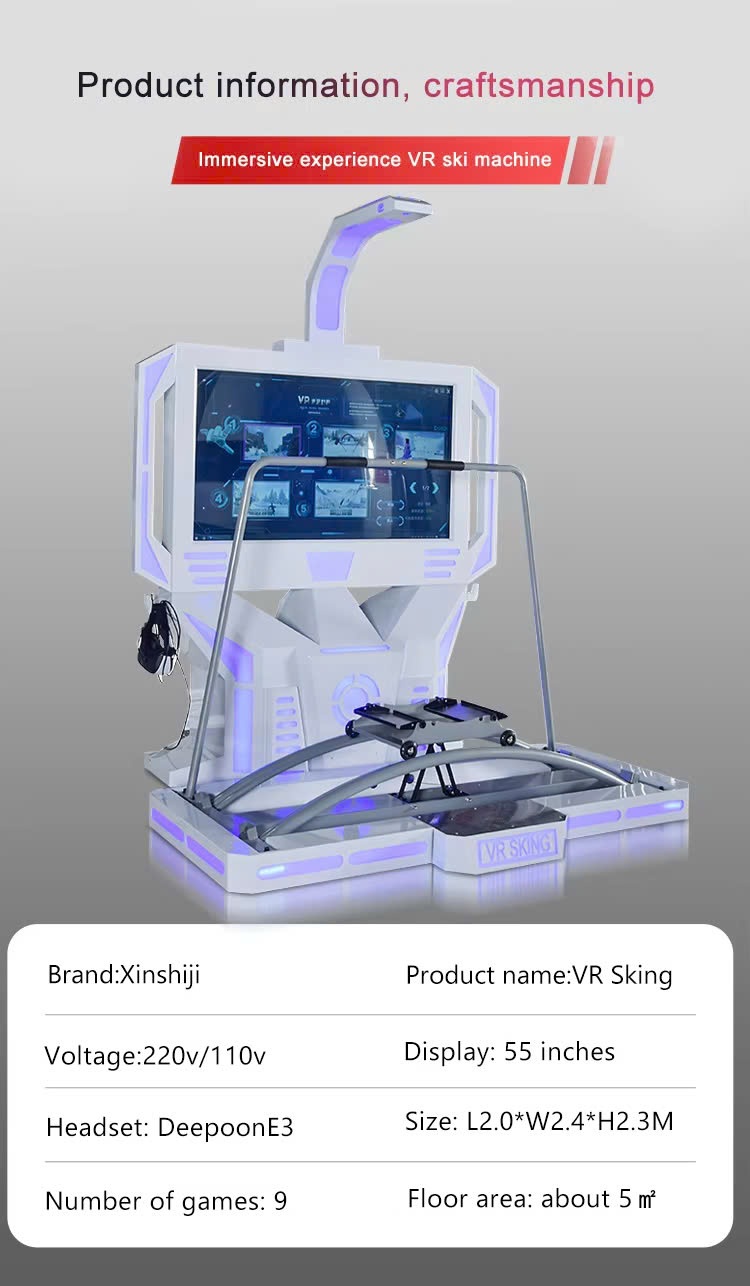 Máy thực tế ảo trượt thể thao VR TMPKB06 Dochoikinhbac Giải trí thể thao hấp dẫn trung tâm mua sắm