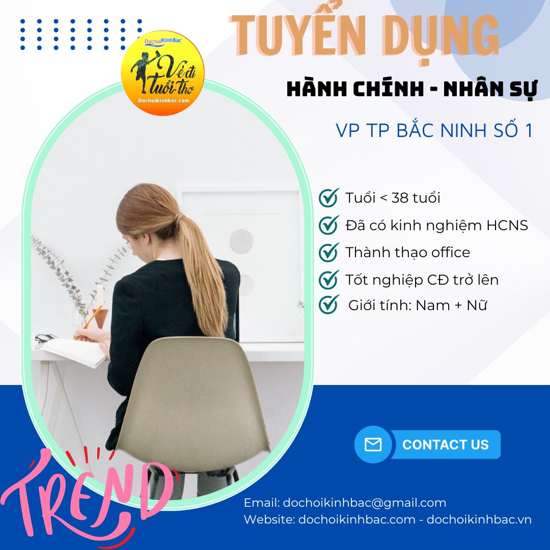 Đồ chơi Kinh Bắc tuyển dụng 2024