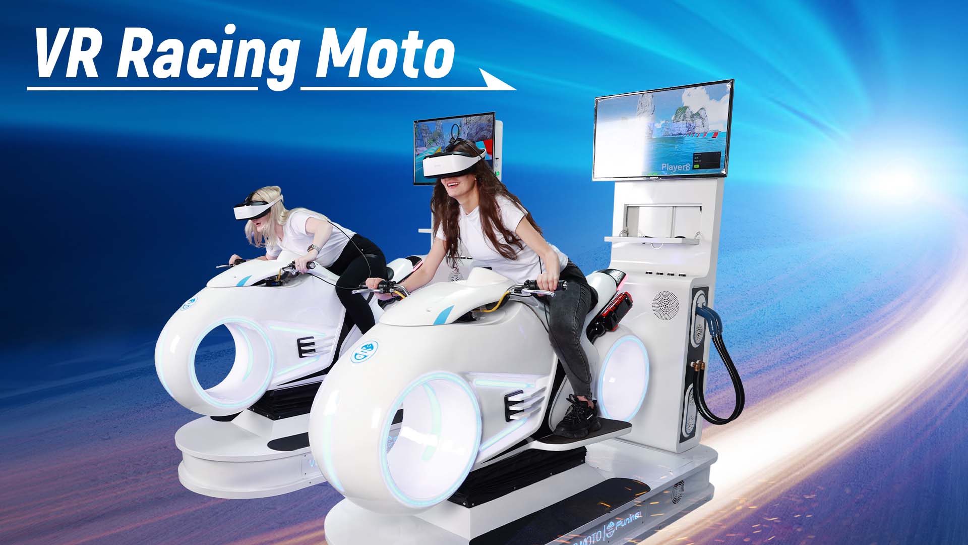 Công viên VR KVCGE1021- 66m2 Khu VR game giải trí thực tế ảo  - Game thùng siêu thị giải trí VR hấp dẫn