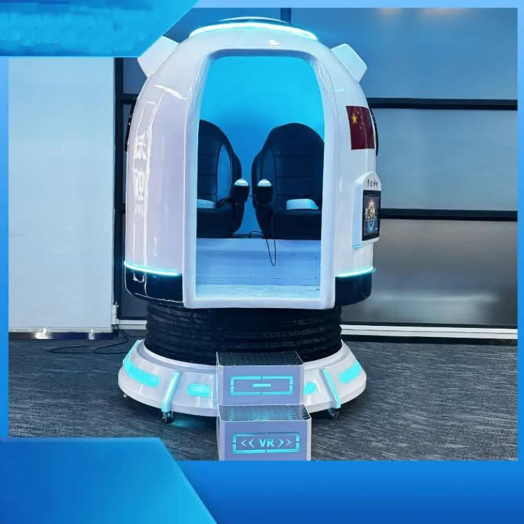 Ghế trứng 9D Mô phỏng thực tế ảo 2 Chỗ VR9DKB08 Dochoikinhbac Thu hút trong khu vui chơi